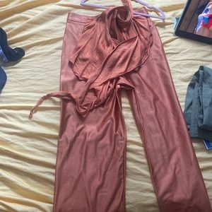 Rezek Studio Hustle Pant and Halter Set